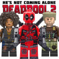 【Yurui】Compatible with New Marvel Super Hero Deadpool Domino Building Blocks Doll Assembled Toys. 