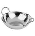 Stainless Steel Curry Korai - Enhance Your Cooking Experience With This Durable 22Cm Curry Korai. Crafted From High-Quality Stainless Steel.