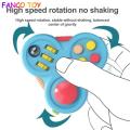 Decompression Toys Rotating Magic Bean Cube Fidget Toy Triangle Small Beads Educational Toy Children's Puzzle Stress Relief Toy. 