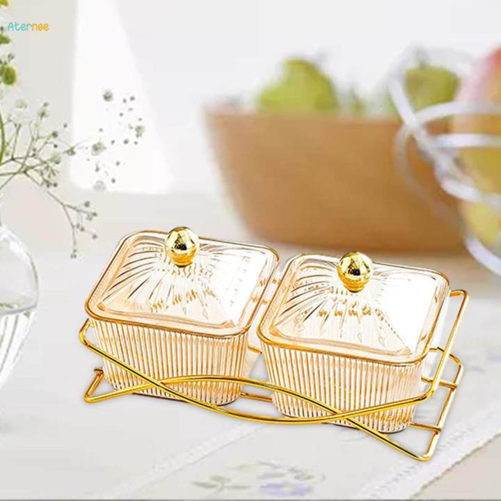 Dried Fruit Tray with Lid Nordic Serving Platter for Wedding Sweet Cookies