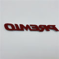 PREMIO MONOGRAM PLASTIC CHROME EMBLEM PACK OF 1. 