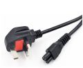 Cable Power Cord 3 Pin UK Plug Cable 1.5M Power Supply With Fuse For Laptop/Notebook Adapter. 