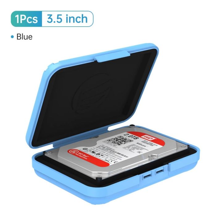 (NEW) 3.5 Inch Hard Drive Bags & Case HDD Protective Moisture-proof Storage Box for HDD