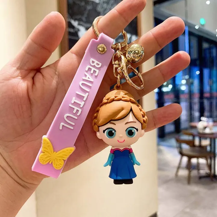 Disney%20Elsa%20Princess%20Keychain%20Frozen%20Cute%20Snow%20Treasure%20Doll%20Car%20Keyring%20Pendant%20Couple%20Schoolbag%20Ornament%20Keychain.%20-%20Image%203