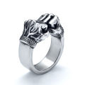 New heavy punch, personalized power fist ring, male hip-hop trendy ring, fitness hiphop street single. 