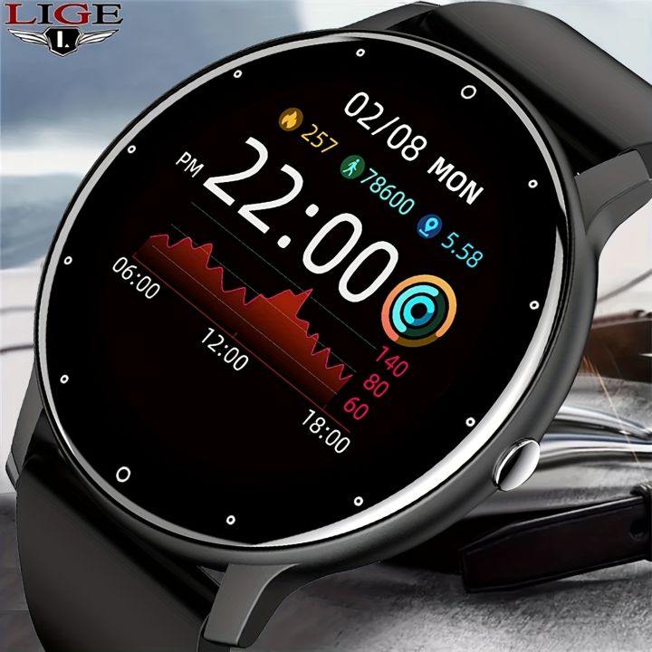 LIGE%20Smart%20Watch%20For%20Men,%20Full%20Touch%20Screen,%20IP67%20Waterproof%20Watch%20For%20Android%20IOS,%20Ideal%20Choice%20For%20Gifts%20-%20Image%202