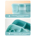 Qiunery Student Bento Lunch Box With Cutlery 1900ml Large Capacity Microwave Freezer Dishwasher Safe Leak-Proof Food Box.