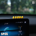 5Pcs Cute Mini Ducks Car Interior Decoration Auto Rearview Mirror Dashboard Ornaments For Woman Man Gift Car Accessories. 