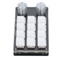 12 Key Knob Keyboard Programmable USB Red Switch Mechanical Keypad DC 5V 1A. 