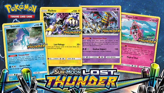 Sun%20&%20Moon%20Series%20Pokemon%20Card%20Lost%20Thunder%20(LOT)%20-36%20Pieces%204%20Packet%20-%20Image%205