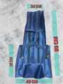 Waterproof Fishing Rod Bag,Storage Bag Shoulder Straps for Equipment Fishing Gear,Multifunctional Portable Folding Fishing Rod Reel Bag ,both side Cargo Pocket.