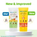 Mamaearth Ultra Light Sunscreen  with Carrot Seed & Turmeric | SPF 50 PA ++++ | UVA & UVB Protection - 80g. 