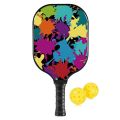 Pickleball Paddle with Fiberglass Face,Polypropylene Honeycomb Core Colorful Pickleball Paddle for Indoor and Outdoor. 