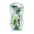 GOOD MAX icebreaker 3-layer blade manual razor razor non-geely beard razor blade three-head. 