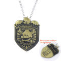 【Beiver Jewelry Store  】NEW Five Nights at Freddy's FNAF Letter Badge Necklaces Ancient Pendant alloy Accessories Men Jewelry. 