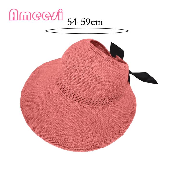 %E3%80%90Customer%20favorite%E3%80%91%20Uv-resistant%20Wide%20Brim%20Hat%20Stylish%20Foldable%20Wide%20Brim%20Sun%20Hat%20for%20Women%20Perfect%20for%20Tl%20Beh%20Provides%20Sun%20Protection%20Lightweight%20Trendy%20Design%20for%20Outdoor%20tivities%20Sun%20Hat%20with%20Large%20Brim%20-%20Image%204