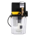 1L Lubricant Pump Automatic Lubricating Oil Pump with Pressure Gauge. 
