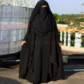 New High-Quality Mohua Borka Set,Dubai Charry Fabric Abaya Burqa, For Muslim Women. 