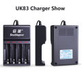 Doublepow UK83 4-Slot 1.2V AA & AAA Ni-MH/ Ni-Cd Battery Fast Charger with USB Portable Connector - 1 Piece. 