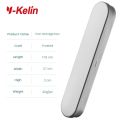 Y-Kelin Stainless Steel Tongue Scraper Oral Cleaner Brush Fresh Breath Cleaning Coated Toothbrush Hygiene Care Tools. 