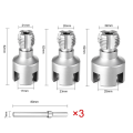 Pipe Thread Cutting Tool Electric Drill for PVC Pipe Threader Kit Water Pipe Threader Tapping Tool Water Pipe Internal and External Thread Cutter Set. 