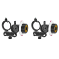 JDXHLAU 2X VD-F0 Camera Follow Focus 15MM Follow Focus with Gear Ring Belt for and Other DSLR Camera. 