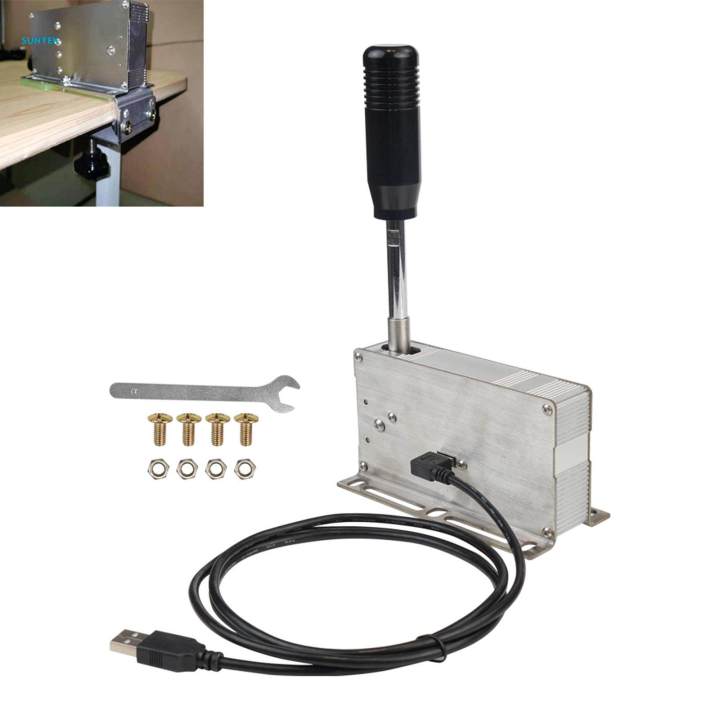 USB Sequential Shifter Gear Shifter Plug and Play Game Accessories Handbrake