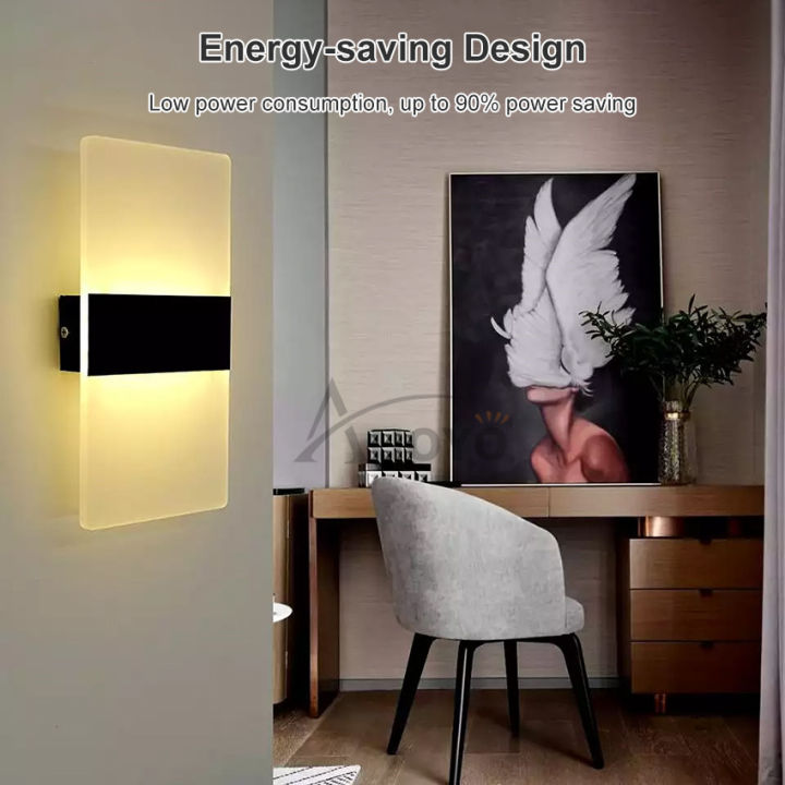 Auoyo%203W/6W%20LED%20Wall%20Light%20Lamp%20Light-up%20Down%20Cube%20Indoor%20Sconce%20Lighting%20Light%20Decoration%20Lights%20for%20Room%20Bedroom%20Bathroom%20Corridor%20Balcony%20Stairs%20-%20Image%206