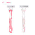 GOOD MAX icebreaker 3-layer blade manual razor razor non-geely beard razor blade three-head. 