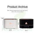 250ml Flame Humidifier 1/3/5H USB Smart Timing LED Electric Aroma Diffuser Simulation Fire Night Lamp. 