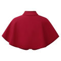 White Kids Elegant Bolero Flower Girl's Shawl Wraps Open Front Cardigan Evening Cape Princess Wedding Party Dress Accessory.