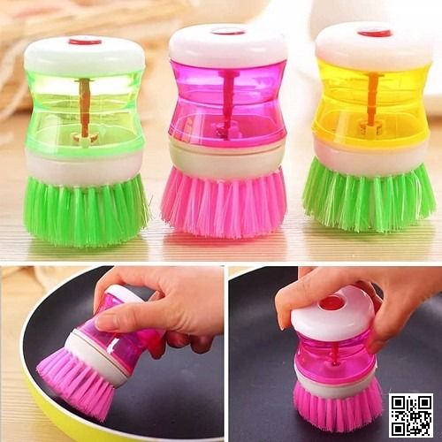 Kitchen Cleaning Dish Brush Scrubber Hydraulic Pressure Cleaner
