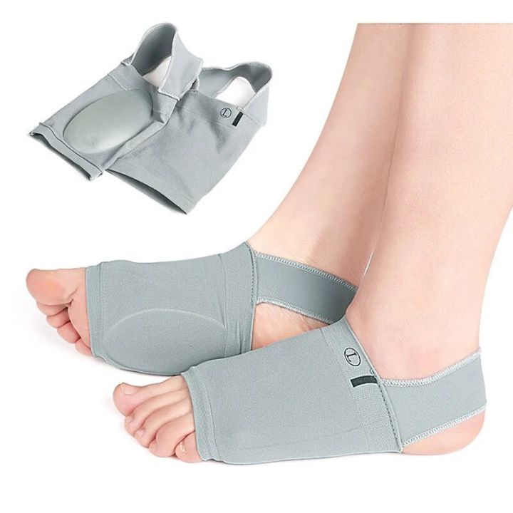 1 Pair Arch Support Sleeves Plantar Fasciitis Heel Spurs Foot Care Flat Feet Relieve Pain Sleeve Socks Orthotic Insoles Pads