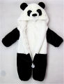 0-36months Newborn Baby Clothes Keep Warm Winter Jumpsuits Overall Panda Animal Hooded Rompers Baby Boy Romper Baby Girl Pajamas. 