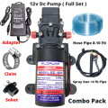 12 Volt Water Pump Motor Full Set Car and Bike washer.