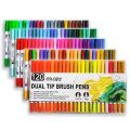 Giorgione 120 Colors Dual Tip Brush Pens.