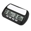 Chess Clock, Digital Chess Timer & Game Timer, 3-In-1 Multipurpose Portable Professional Clock Black. 