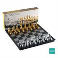 Magnetic Chess Board - 14 Inch / 37 cm - Big Size - Folding Portable Chess - Travel Game.