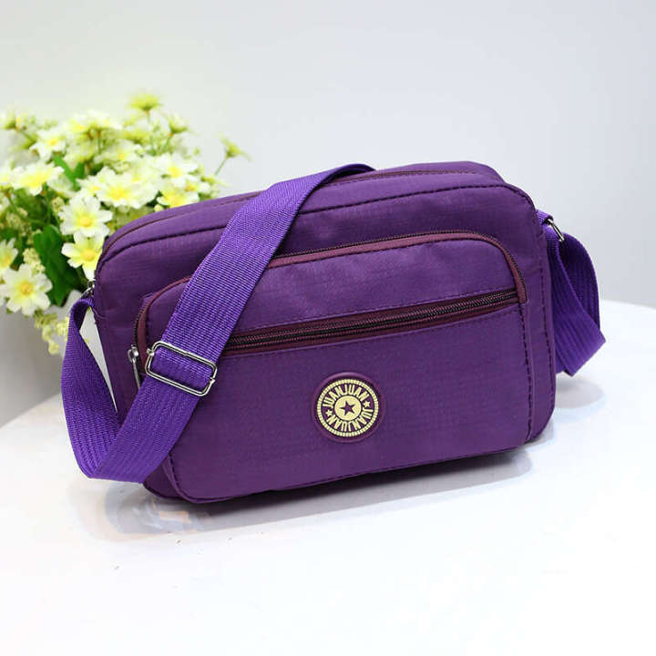 New%20Waterproof%20Oxford%20Cloth%20Women's%20Casual%20Cross%20Body%20Simple%20All%20Match%20Shoulder%20Messenger%20Small%20Bag%20Canvas%20Wallet%20-%20Image%202