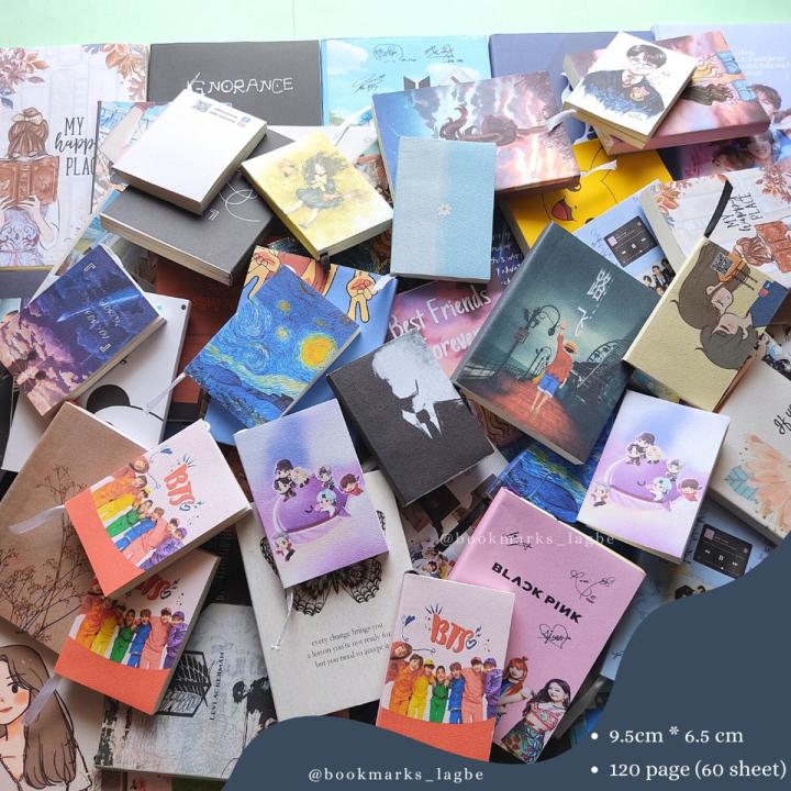 Aesthetic Mini Notebook (3.9"*2.6" size)