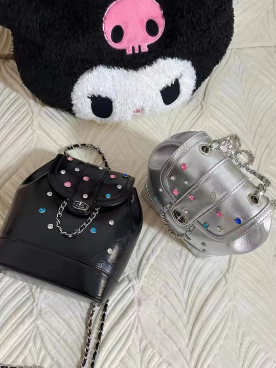 Korean%20Faux%20Diamond%20Aesthetic%20Leather%20Mini%20Bucket%20Fashion%20Niche%20All%20Match%20Chain%20Backpack%20Luxury%20Fairy%20Grunge%20Y2k%20Girl%20Handbag%20-%20Image%206