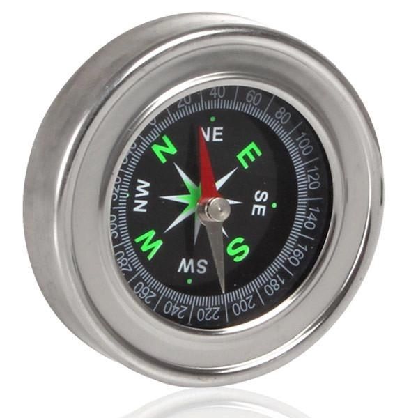 6cm diameter metalic small Size Stainless Steel Directional Magnetic Compass