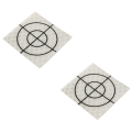 NXFDSIOZ 300Pcs Prism Measurement Reflector Sheet Reflective Tape Target Total Station Tunnel Survey 40X40mm. 