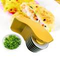 Parsley Roller Mincer Manual Vegetable Cutter Parsley Chopper for Potato. 