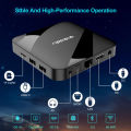 Android 14 TV Box Bluetooth 5.2 ATV 8K 4K Set Top Box 4GB 64GB AV1 S905W2 Quad Core 2.4G 5G Dual WIFI Voice Remote Media Player. 