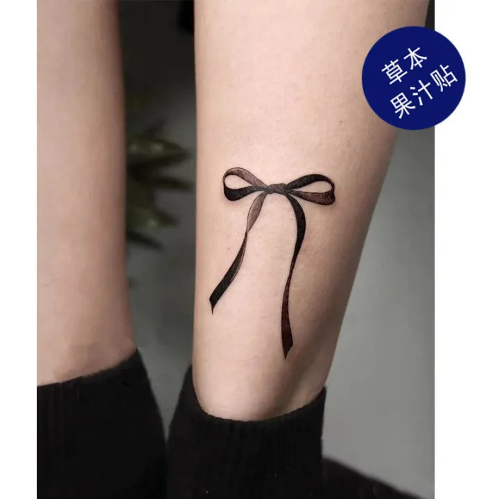 Herbal%20juice%20small%20bow%20tattoo%20sticky%20lady%20knot%20simple%20bow%20cute%20girl%20wrist%20ankle%20shoulder%20-%20Image%203