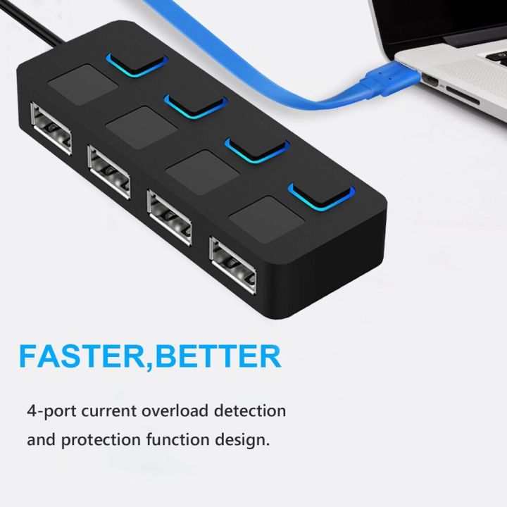 USB%202.0%20HUB%20Multi%20USB%20Splitter%204%20Ports%20Expander%20USB%20Power%20Adapter%20Ultra-thin%20LED%20Indicator%20Power%20Switch%20USB%20HUB%20for%20Laptop%20PC%20-%20Image%205