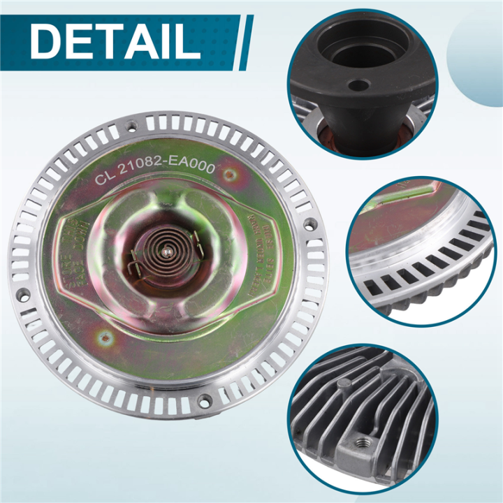 21082EA000A%20Engine%20Cooling%20Fan%20Coupler%20Viscous%20Clutch%2021082-EA000%20for%202005-2019%20Equator%202.5L%20L4%20-%20Image%203