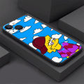 Case For Apple iPhone 11 13 15 14 Pro Max 12 Mini 7 8 Plus XR X XS SE 6 6S Black Soft Shell Phone Cover TPU Funny Homer Simpson. 