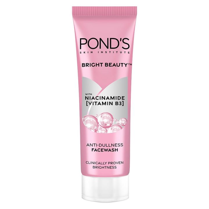 Ponds Bright Beauty Anti-Dullness Face Wash with Niacinamide (Vitamin B3) 100gm